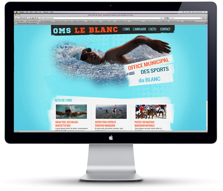 Page d'accueil oms du blanc