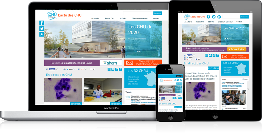 Nouvelle interface pour réseau chu